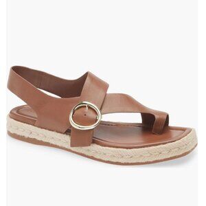 Nordstrom Perri Thong Slingback Espadrille Sandal in Tan 6.5